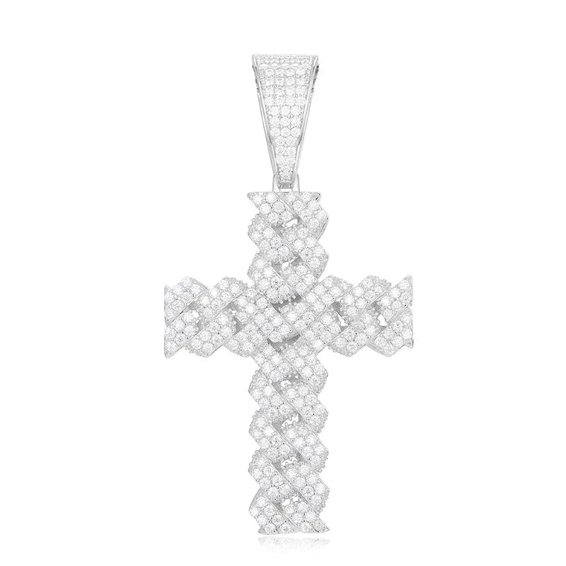 VVS Cuban Cross Pendant
