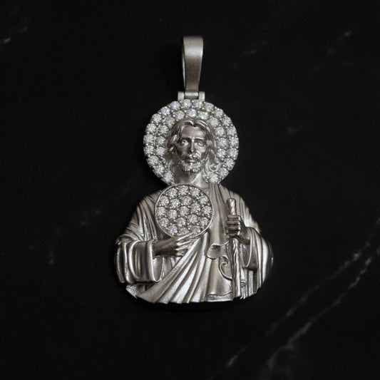 VVS Matte Finish San Juditas Pendant