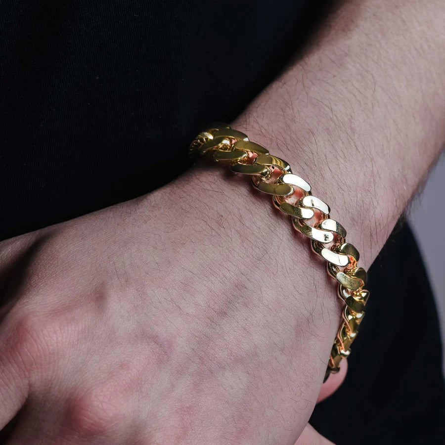 Miami Cuban Link 11.2mm Bracelet (Hollow)