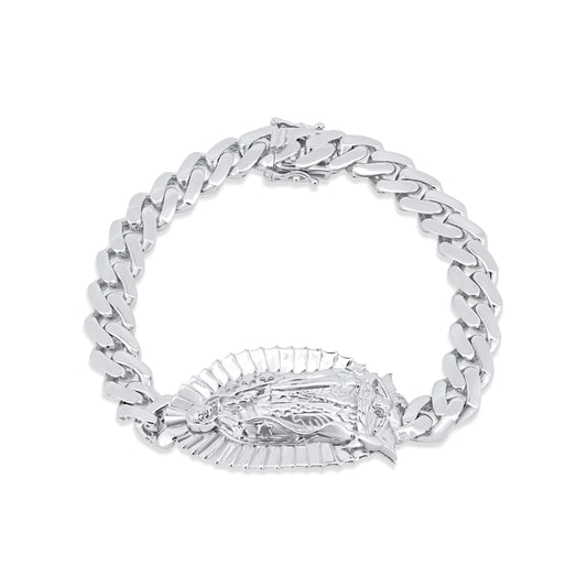 925 Sterling Silver Virgencita Bracelet