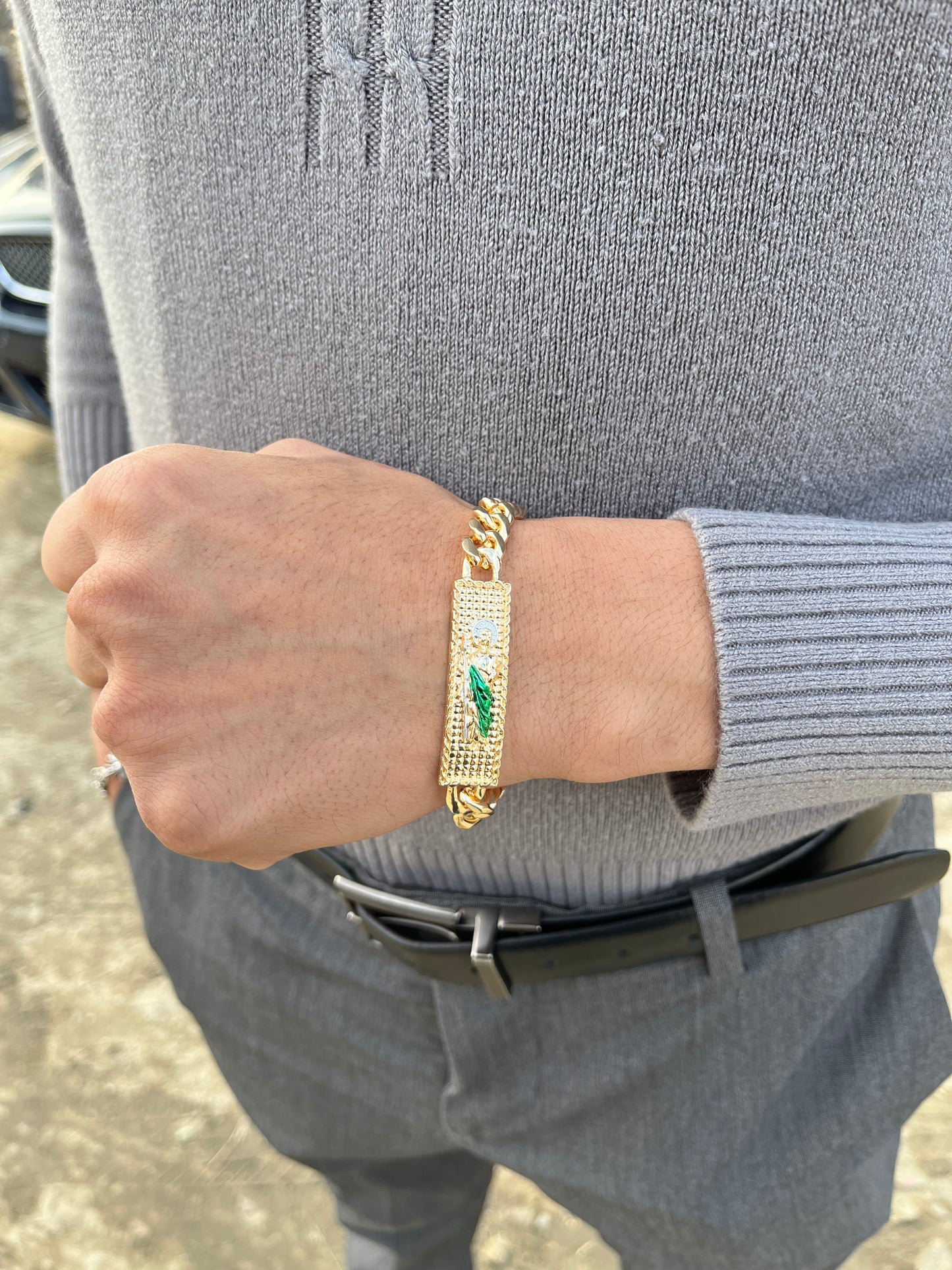š„Most Popularš„ San Judas Black Friday Bundle (1 Chain + 1 Bracelet)