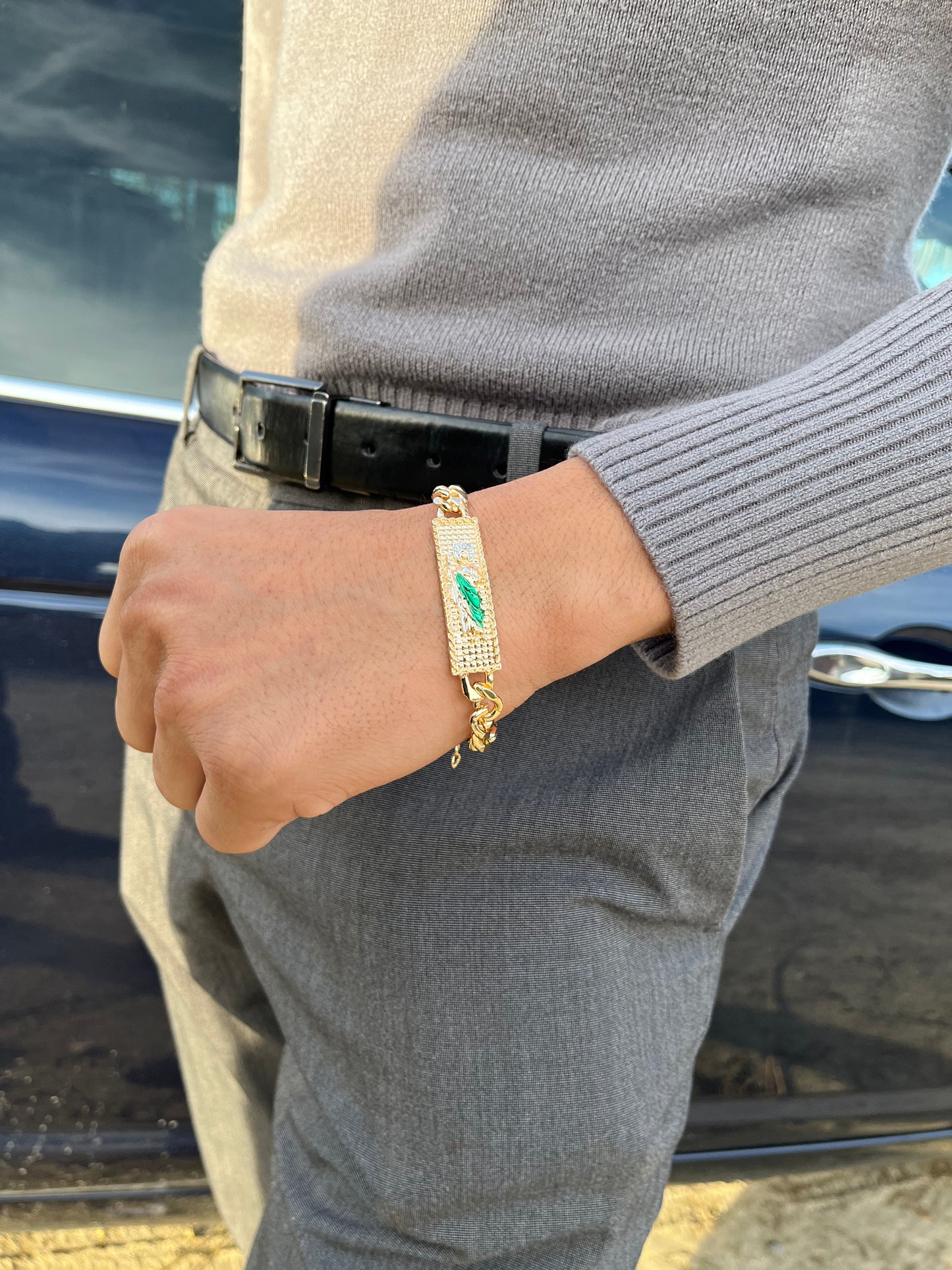š„Most Popularš„ San Judas Black Friday Bundle (1 Chain + 1 Bracelet)
