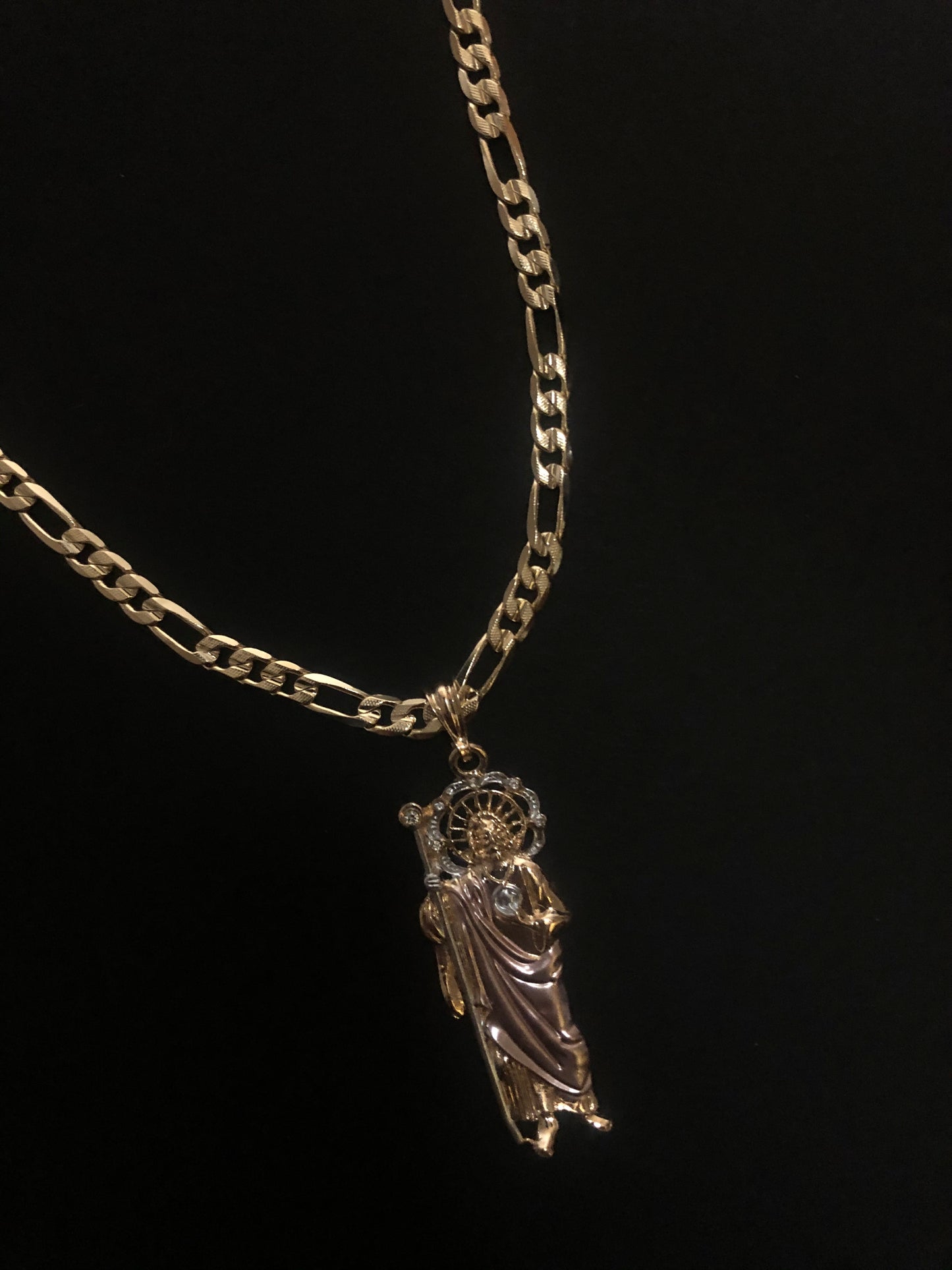3 Tone San Judas Tadeo Chain