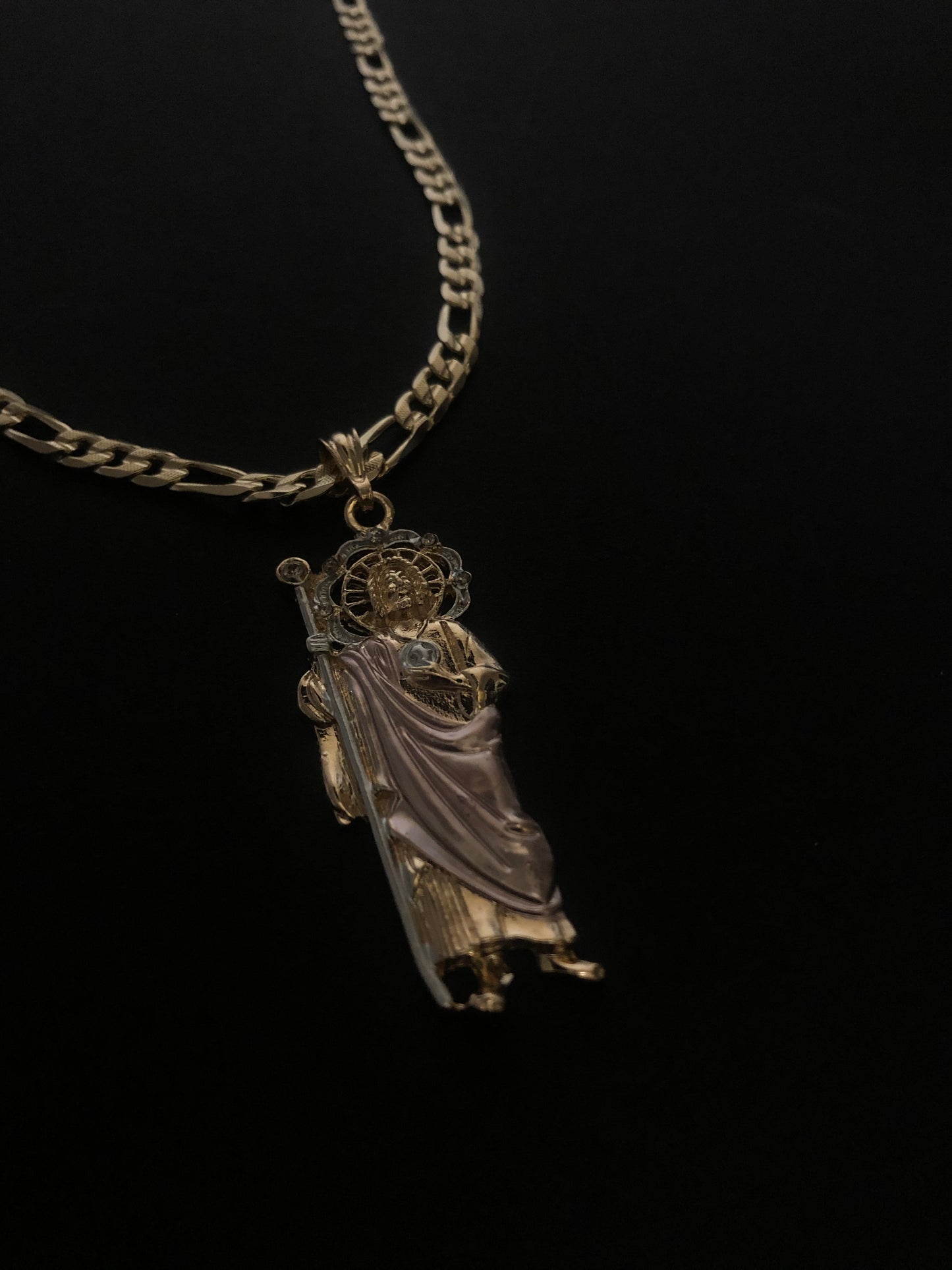 3 Tone San Judas Tadeo Chain