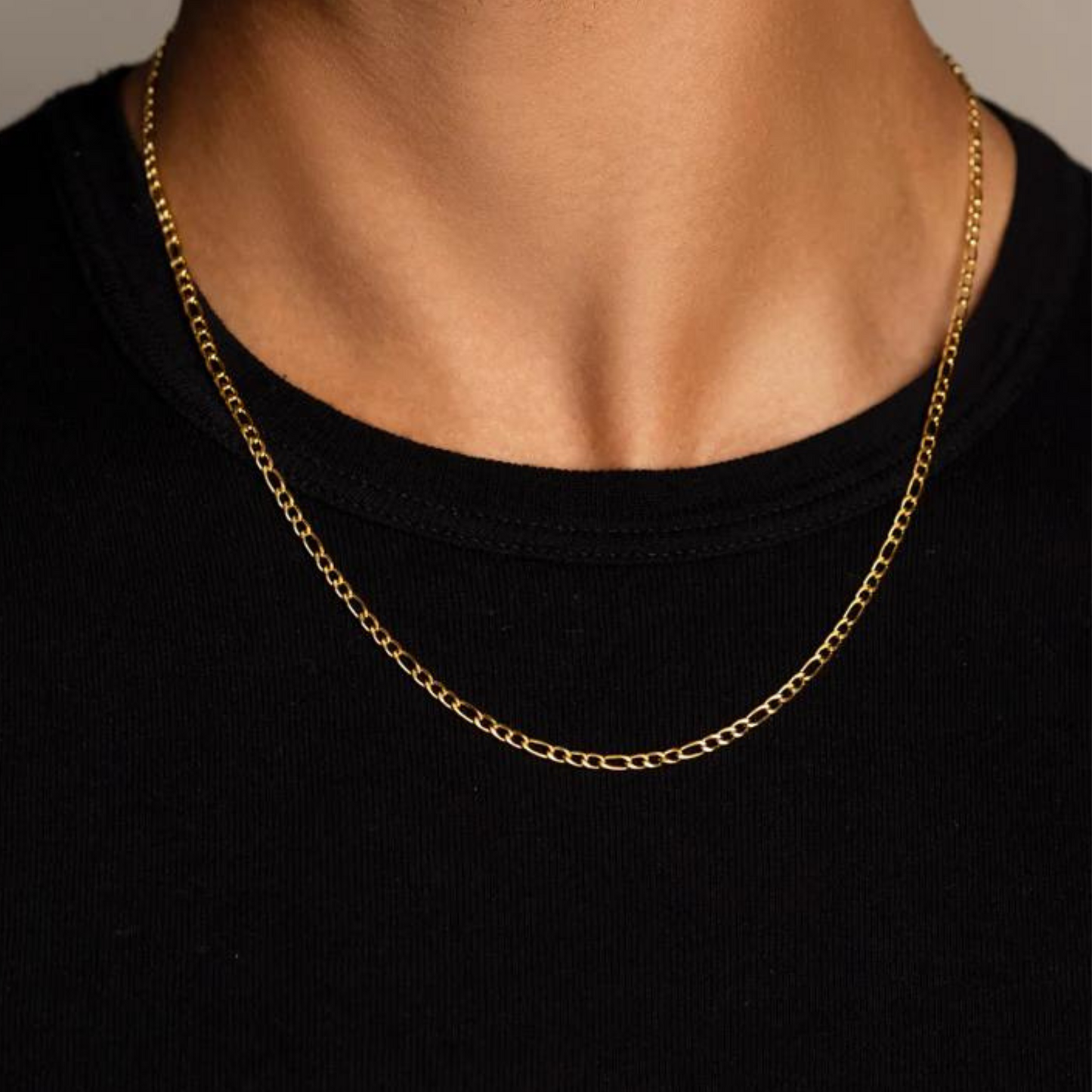 14K Gold Figaro Chain 3MM