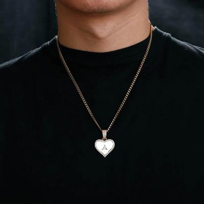 VVS Custom Heart Photo Pendant