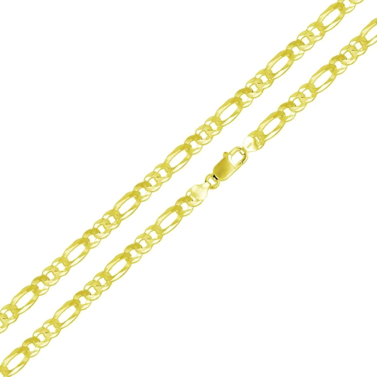 Flat Figaro Chain 5mm