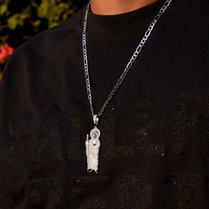 VVS Iced Out San Juditas Pendant