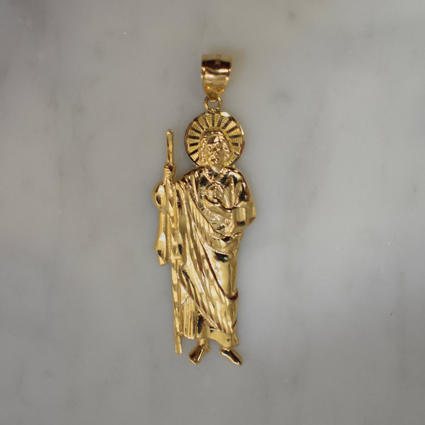 14K Gold San Juditas Chain Set