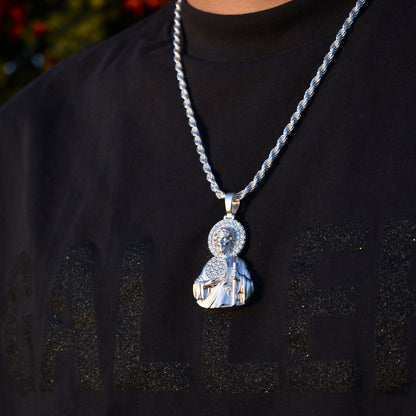 VVS Matte Finish San Juditas Pendant