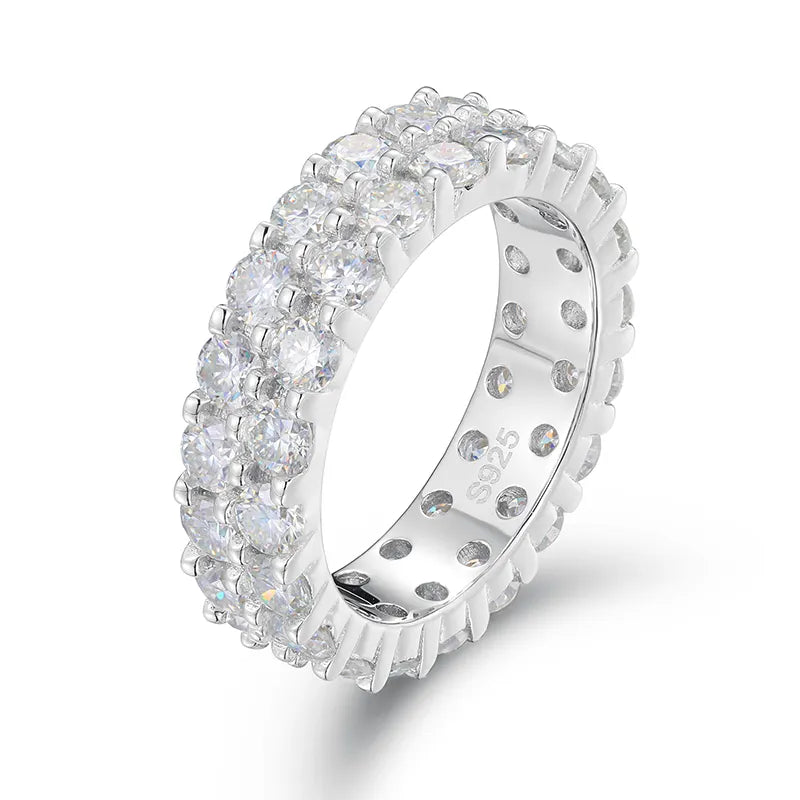 VVS 3MM Double Row Ring