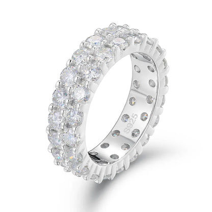VVS 3MM Double Row Ring