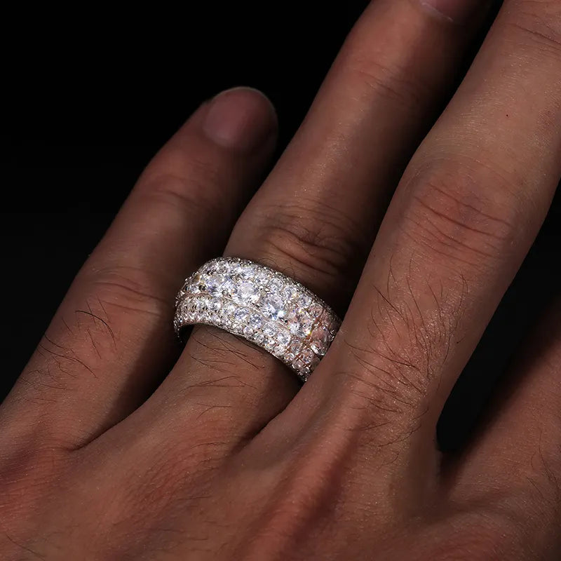 VVS 5 Row Ring