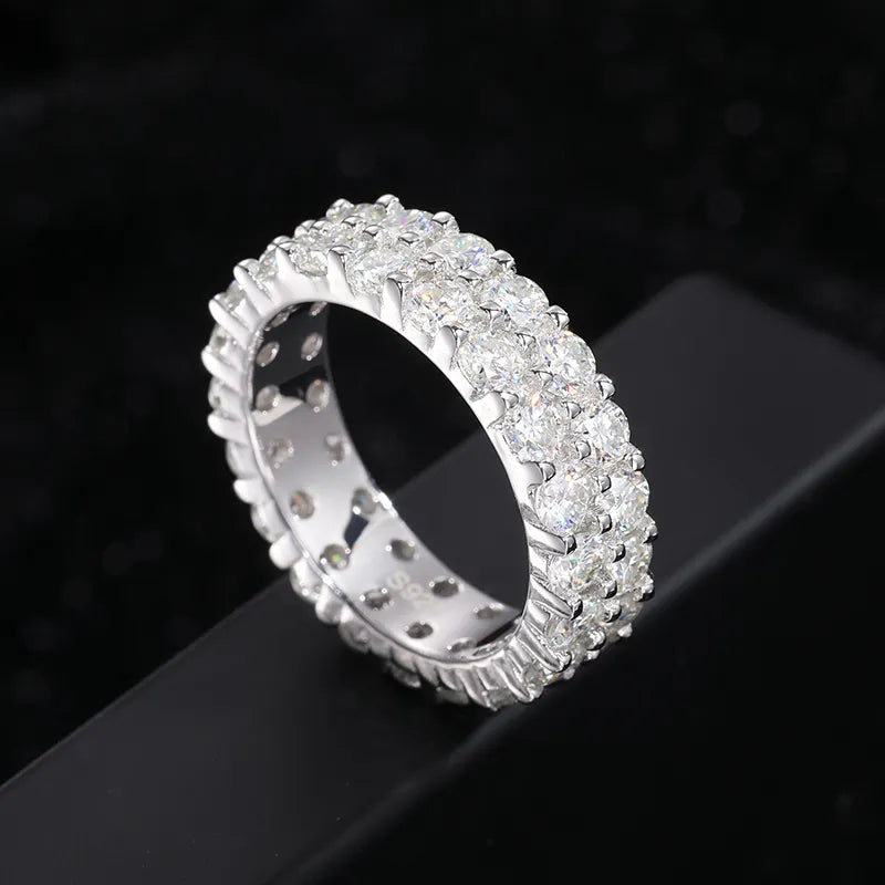 VVS 3MM Double Row Ring