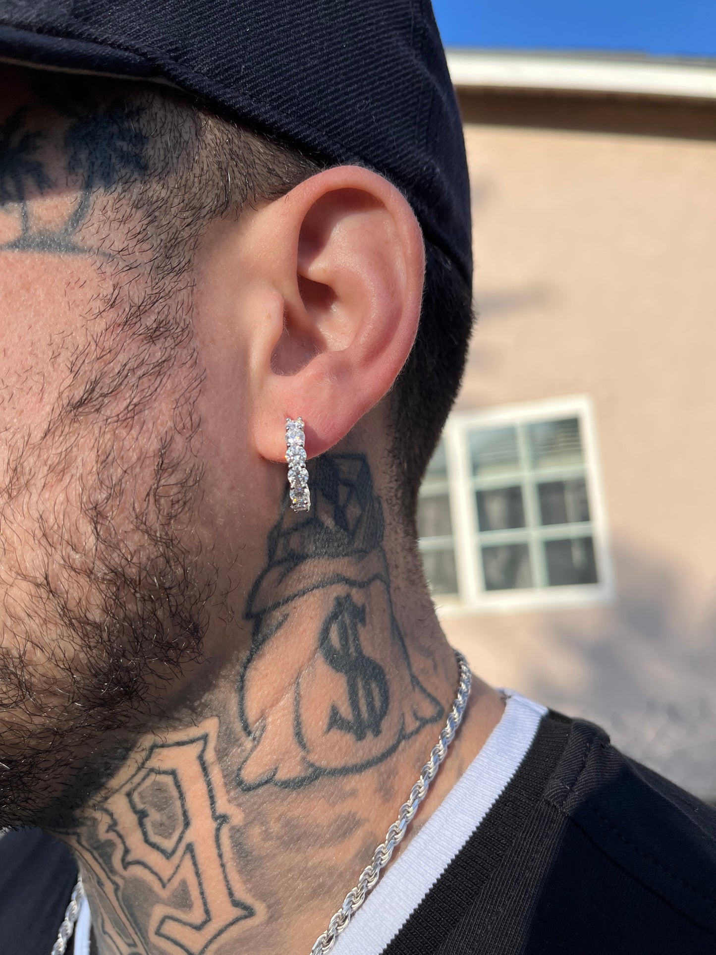 VVS 4MM Hoop Earring
