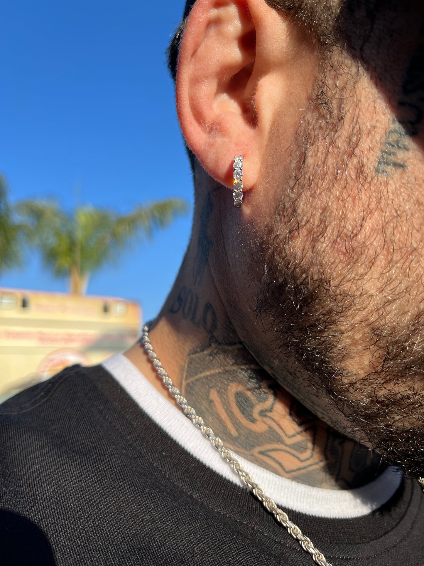 VVS 3MM Hoop Earring