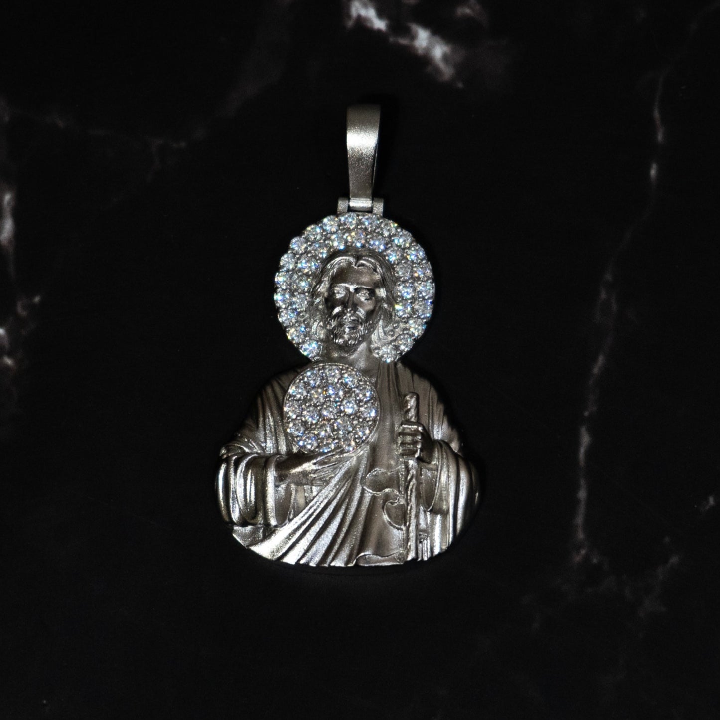 VVS Matte Finish San Juditas Pendant