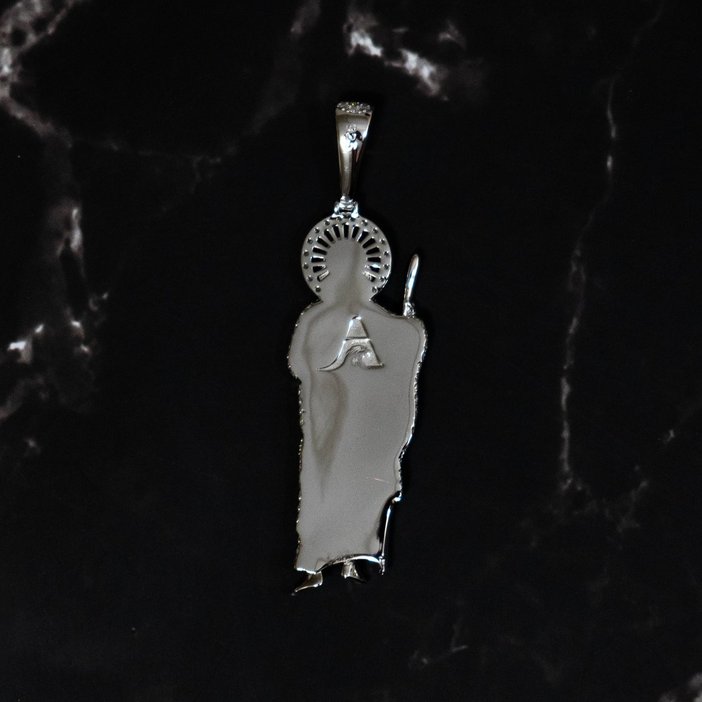 VVS Iced Out San Juditas Pendant