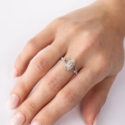 925 Sterling Silver 2 Tone Virgencita Ring