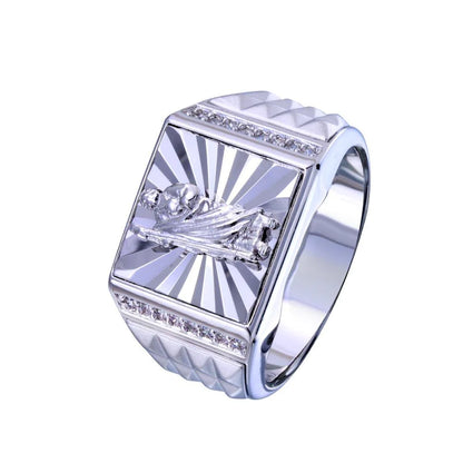 925 Sterling Silver San Judas Ring