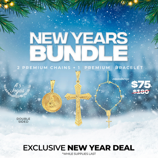 New Years Bundle (2 Chains + 1 Bracelet)