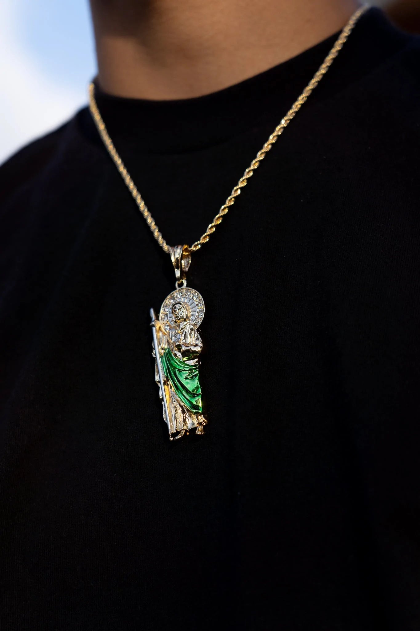 🔥Most Popular🔥 San Judas Black Friday Bundle (1 Chain + 1 Bracelet)