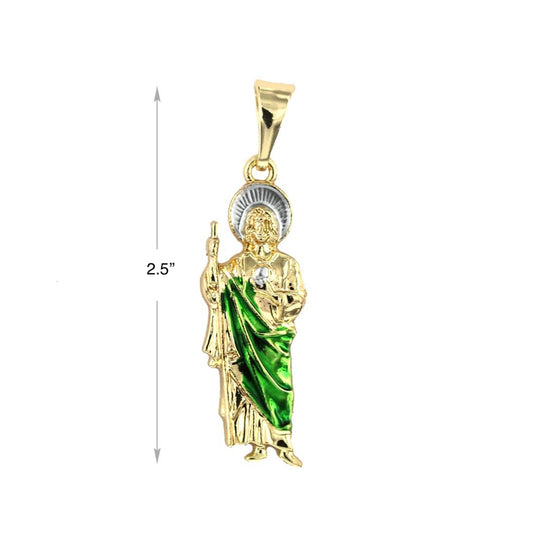San Juditas Chain (Green Robe)