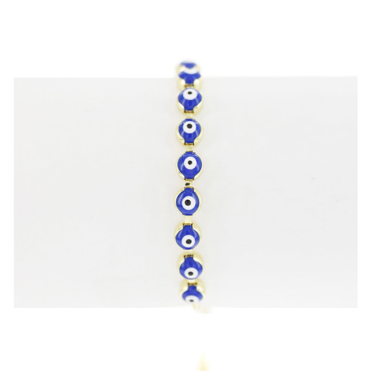 Blue Evil Eye Adjustable Bracelet