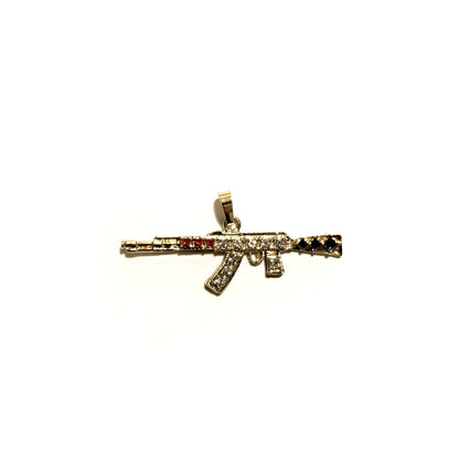 AK-47 Tri-Color Stone Chain