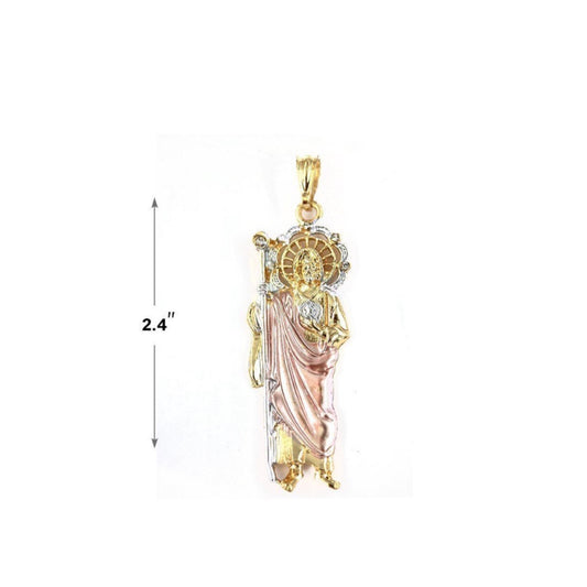 3 Tone San Judas Tadeo Chain